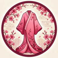 kimono logo contrast