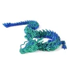 jouet dragon chinois imprimé en 3d, artisanat coloré rotatif, ornements de bureau pour enfants, jouets cadeaux de décoration