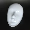 masques de costumes pour accessoires de décoration de fête, masque non peint à faire soi même, masque facial blanc vierge, mascarade