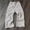 Pantalon ample à jambes droites pour hommes et femmes, décontracté, rayé, tendance, marque de rue, Hip-hop, Jogging, Harajuku, été 2025