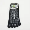 hommes pilates chaussettes en gros coton respirant antidérapant massage yoga chaussettes coton yoga sport cinq doigts chaussettes 5 orteils chaussettes