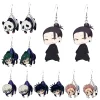 Boucles d’oreilles Anime accessoires figurines de dessin animé en acrylique Gojo Satoru Geto Suguru boucles d’oreilles pendantes Boucles d’oreilles Anime accessoires figurines de dessin animé en acrylique Gojo Satoru Geto Suguru boucles d’oreilles pendantes