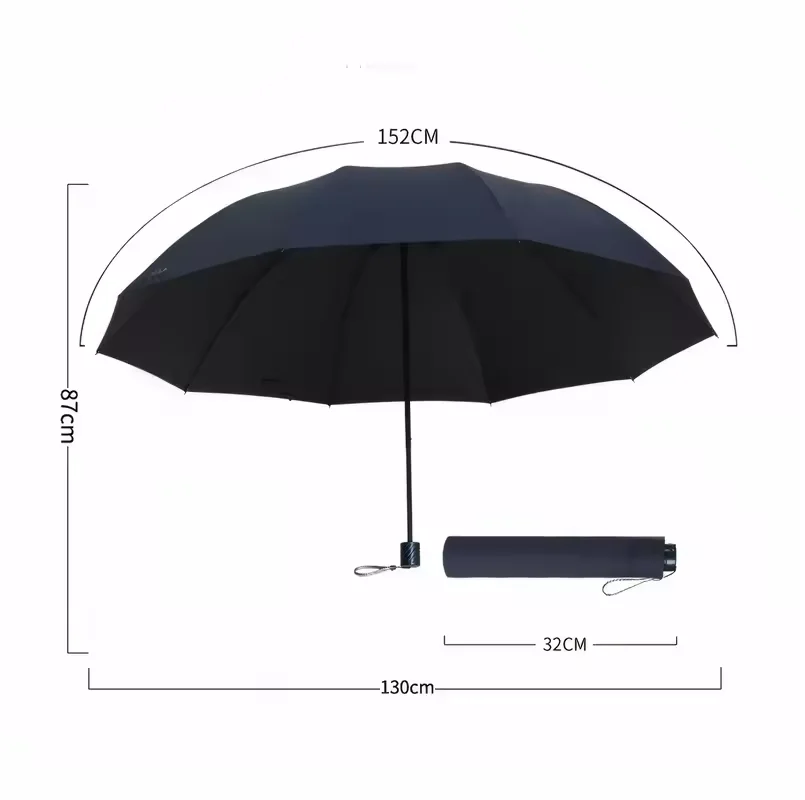 parapluie pliant extra large de 130 cm adapté aux jours ensoleillés et au pluvieux et est une protection complète coupe vent et imperméable. parapluie pliant extra large de 130 cm adapté aux jours ensoleillés et au pluvieux et est une protection complète coupe vent et imperméable.