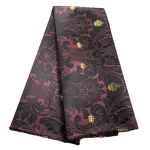 Tissu africain damassé Aso Oke, 5Yards d’épaisseur, qualité 2024, brocart Jacquard, cousu pour couvre-chef de mariage nigérian, vêtements Aso Obi Tissu africain damassé Aso Oke, 5Yards d’épaisseur, qualité 2024, brocart Jacquard, cousu pour couvre-chef de mariage nigérian, vêtements Aso Obi