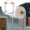 grand distributeur de rouleaux d'emballage à bulles, coussin à bulles mobile, support d'enveloppe en mousse, rouleau d'emballage debout pour l'emballage et le stockage d'expédition