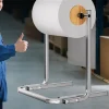 Grand distributeur de rouleaux d’emballage à bulles, coussin à bulles mobile, support d’enveloppe en mousse, rouleau d’emballage debout pour l’emballage et le stockage d’expédition Grand distributeur de rouleaux d’emballage à bulles, coussin à bulles mobile, support d’enveloppe en mousse, rouleau d’emballage debout pour l’emballage et le stockage d’expédition