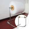 grand distributeur de rouleaux d'emballage à bulles, coussin à bulles mobile, support d'enveloppe en mousse, rouleau d'emballage debout pour l'emballage et le stockage d'expédition