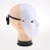masques de costumes pour accessoires de décoration de fête, masque non peint à faire soi même, masque facial blanc vierge, mascarade