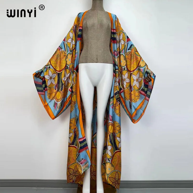 kimono imprimé à manches longues pour femmes, cardigan, blouse ample, décontracté, plage, chemise, kimono, robe sexy kimono imprimé à manches longues pour femmes, cardigan, blouse ample, décontracté, plage, chemise, kimono, robe sexy