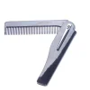 Peigne à cheveux pliable pour hommes, tête d’huile, Moustache, brosse à barbe, peigne pour femmes, beauté, Clip de poche, outil de coiffure, peigne de coiffure Peigne à cheveux pliable pour hommes, tête d’huile, Moustache, brosse à barbe, peigne pour femmes, beauté, Clip de poche, outil de coiffure, peigne de coiffure