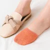 10 pièces = 5 paires avant pied demi pied orteil chaussettes femmes été chaussettes invisibles couverture femme respirant no show chaussettes couleur bonbon
