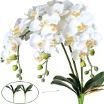 fleurs artificielles mariage Fleurs orchidées papillon artificielles, fausses orchidées papillon, pour décoration de maison, fausses feuilles, accessoires de décoration de mariage fleurs artificielles mariage Fleurs orchidées papillon artificielles, fausses orchidées papillon, pour décoration de maison, fausses feuilles, accessoires de décoration de mariage
