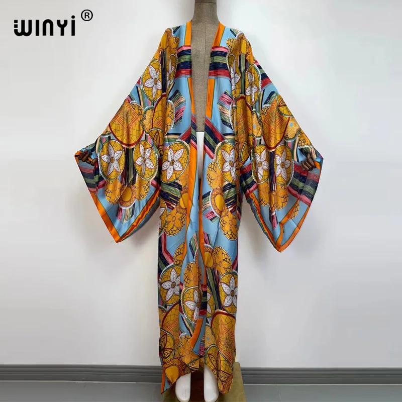 Kimono imprimé à manches longues pour femmes, Cardigan, Blouse ample, décontracté, plage, chemise, Kimono, robe sexy Kimono imprimé à manches longues pour femmes, Cardigan, Blouse ample, décontracté, plage, chemise, Kimono, robe sexy