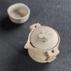 ensembles de service à thé en céramique portables pour thé kung, théière chinoise avec tasse à thé, ensembles de thé de voyage, bouilloire à eau, verres de bureau à domicile gaiwan