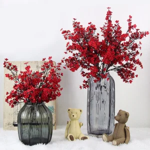 Fausses fleurs pouvez-vous psophila artificielles, pas de fleurs, bricolage, décoration de mariage, bouquet de maison, branche de fausses fleurs, souffle de bébé