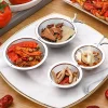 processeur de thé en acier inoxydable, plateau de théière, thé aux épices, filtre à tisanes, accessoires de service à tisane, outils de cuisine, 1 à 10 pièces