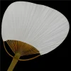 Éventail à main pliable en papier blanc, Élégant, cadeaux de ixde mariage, 1 pièce