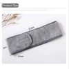 bandeau de maquillage réglable pour femmes et filles, bandeau de sauna pour le lavage du visage, bandes de cheveux pour le visage spa, turban en éponge douce, accessoires pour cheveux