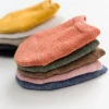 10 pièces = 5 paires avant pied demi pied orteil chaussettes femmes été chaussettes invisibles couverture femme respirant no show chaussettes couleur bonbon