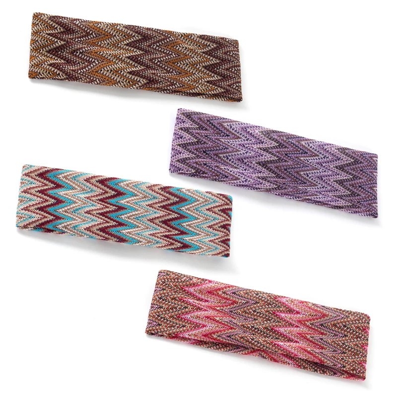 geebro bohême rayé dame bandeau à la main en plein air bandeau mode multicolore cheveux accessoires pour femmes noué coiffure geebro bohême rayé dame bandeau à la main en plein air bandeau mode multicolore cheveux accessoires pour femmes noué coiffure