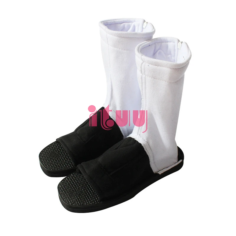 chaussures de cosplay anime japonais pour hommes et femmes, sandales souples en coton noir, bottes pour halloween et fête de noël chaussures de cosplay anime japonais pour hommes et femmes, sandales souples en coton noir, bottes pour halloween et fête de noël
