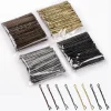 Épingles à cheveux pour femmes, 4 couleurs, 5cm, 50 pièces, pinces à cheveux bouclées, accessoires de coiffure Épingles à cheveux pour femmes, 4 couleurs, 5cm, 50 pièces, pinces à cheveux bouclées, accessoires de coiffure