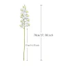 fleurs artificielles mariage fleurs orchidées papillon artificielles, fausses orchidées papillon, pour décoration de maison, fausses feuilles, accessoires de décoration de mariage