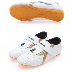 Femmes hommes enfant Taekwondo chaussures Arts martiaux karaté Kung Fu chaussures salle de sport Fitness entraînement sport musculation Wushu Tai Chi chaussures