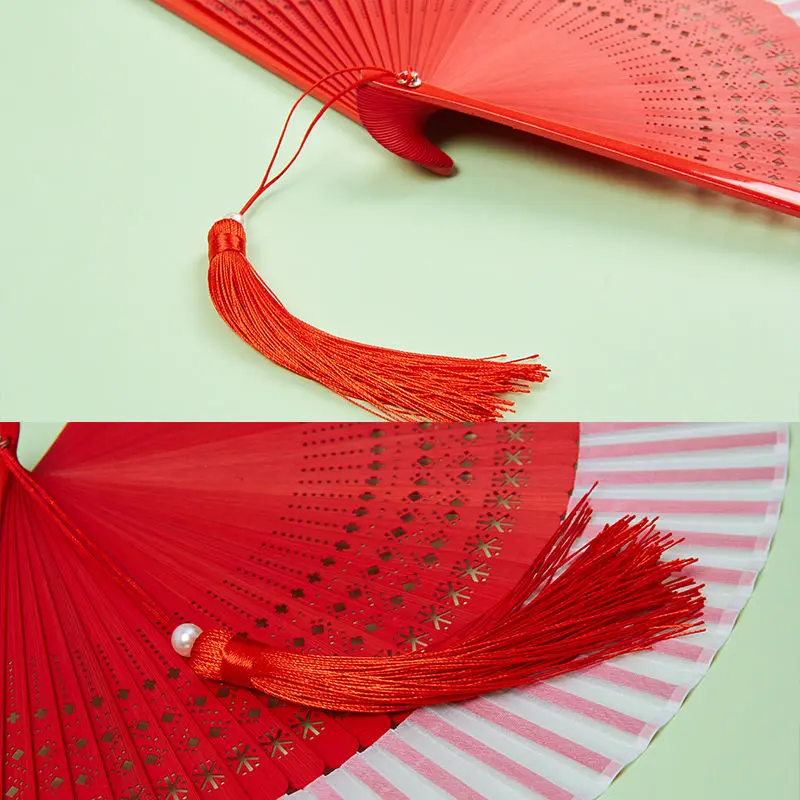 petit éventail chinois de danse classique en bambou, portable, en soie, 21x38cm, idéal comme cadeau japonais petit éventail chinois de danse classique en bambou, portable, en soie, 21x38cm, idéal comme cadeau japonais