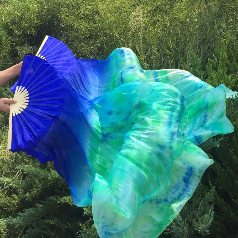 1 paire (1l + 1r) femmes 100% vraie soie danse orientale ventilateur voiles coloré dégradé scène danse soie fans danse du ventre accessoires ventilateur 1 paire (1l + 1r) femmes 100% vraie soie danse orientale ventilateur voiles coloré dégradé scène danse soie fans danse du ventre accessoires ventilateur