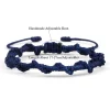 bracelets tressés en fil coloré pour femmes et hommes, faits à la main, ficelle rouge porte bonheur, bouddhiste tibétain, bracelets d'amitié, cadeau