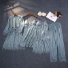 peignoir kimono sexy en dentelle pour femme, robe en satin rose, vêtements de nuit décontractés, printemps et Été, nouvelle collection