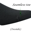 chaussettes pour hommes 5 paires de chaussettes en bambou sans liaison en tricot plat pour diabétiques/habillées avec bout sans couture (grands et grands disponibles)