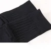 5 paires homme deux orteils tabi chaussettes coton japonais kimono sandale samouraï ninja geta chaussette solide noir affaires décontracté 2 doigts chaussette
