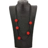 ukebay – colliers en bois couleur or pour femmes, ras du cou, simple, fait à la main, bijoux gothiques de luxe, chaînes de pull assorties