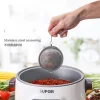 processeur de thé en acier inoxydable, plateau de théière, thé aux épices, filtre à tisanes, accessoires de service à tisane, outils de cuisine, 1 à 10 pièces