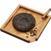 Kung Fu Puer Tea Rectangulaire en Bambou, Conteneur de Stockage, Gadgets Créatifs Japonais pour Cérémonie du Thé