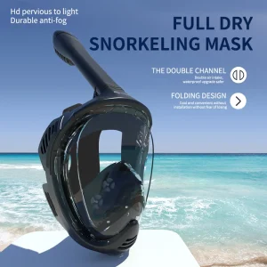 Masque complet de plongée sous-marine pour adultes, ensemble de masque Anti-buée professionnel à 180 degrés, wiw Go Pro, natation, plongée sous-marine