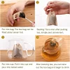 sachets de thé en papier biodégradable, 100 pièces, avec cordon de serrage, filtre écologique, sachets de thé vides, feuilles mobiles, poudre de thé, médecine à base de plantes