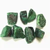 pierre brute naturelle pour aquarium de guérison reiki, citroquartz, spécimen de napperon, rouge, vert, zoisite, décoration d'intérieur, décoration de chambre, 1 pièce