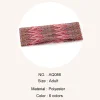 geebro bohême rayé dame bandeau à la main en plein air bandeau mode multicolore cheveux accessoires pour femmes noué coiffure