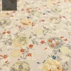 tissu imitation satin de style japonais, tissu à motifs floraux pour robe de maison en brocart