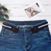 pantalon jeans taille artificiel astique pour homme et femme, ceinture invisible, sans structure, livraison directe