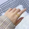 xiyanike – bague française à fil oblique pour femmes, couleur argent, ouverture simple, bijoux à la mode, raffinement, prévention des allergies, cadeau