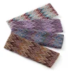 Geebro bohême rayé dame bandeau à la main en plein air bandeau mode multicolore cheveux accessoires pour femmes noué coiffure Geebro bohême rayé dame bandeau à la main en plein air bandeau mode multicolore cheveux accessoires pour femmes noué coiffure