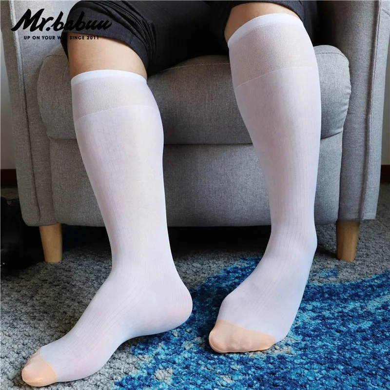 bas parker bleu sexy pour hommes, vêtements de cérémonie d'affaires, japonais, classique, rayures dorées, chaussettes pour hommes bas parker bleu sexy pour hommes, vêtements de cérémonie d'affaires, japonais, classique, rayures dorées, chaussettes pour hommes