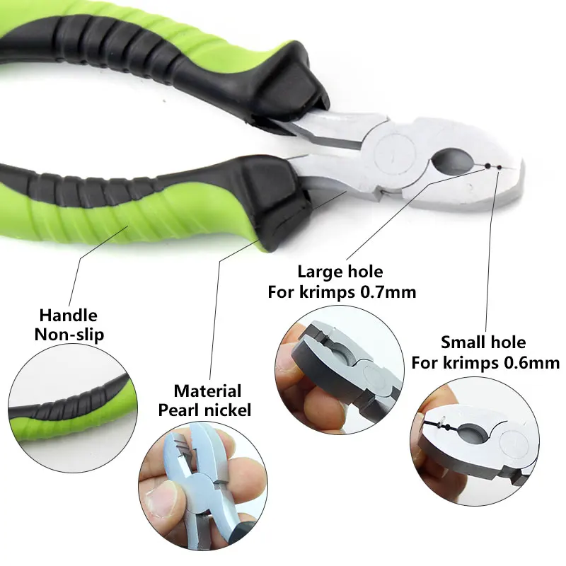 outils de pêche à la carpe, pince à sertir adaptée au crochet rigide en fluorocarbone, plates formes chod, accessoires de fabrication, pince krimps pour carpe outils de pêche à la carpe, pince à sertir adaptée au crochet rigide en fluorocarbone, plates formes chod, accessoires de fabrication, pince krimps pour carpe