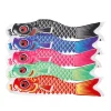 koinobori chaussettes à vent pour l'escalade de la carpe japonaise, cerf volant en forme de poisson, banderole pour enfants, drapeau avec confettis