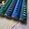 ensemble de poignée d'épée de samouraï japonais fait à la main, accessoire de bricolage, kirsite tsuka, fuchi kashira, nice katana, wakizashi