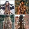 awaytr boho plume bandeau coiffure mode ajuster plume bandeaux bandeau dames cheveux accessoires pour festival fête